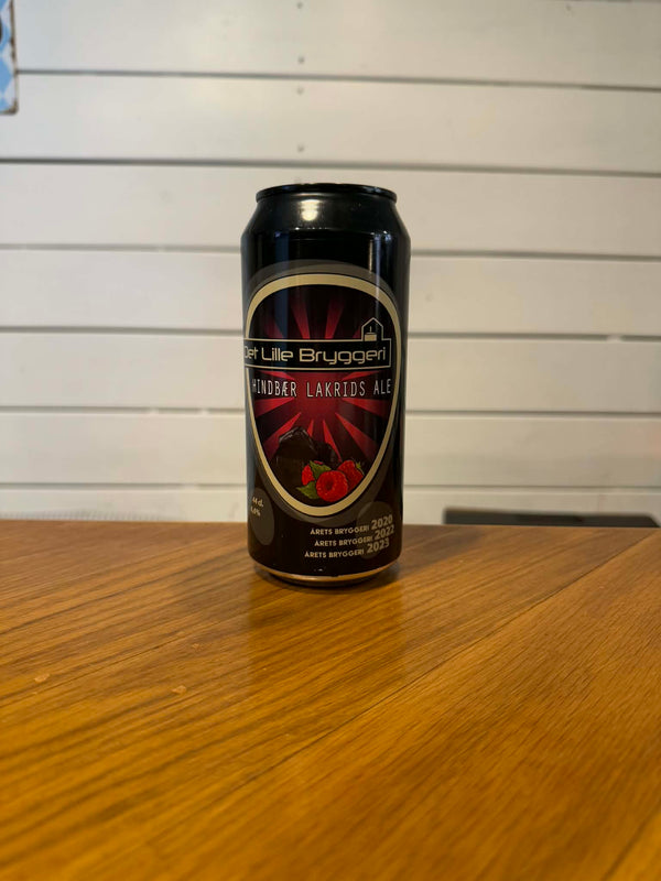 Hindbær Lakrids Ale - 44cl, 7,7%, Herbed Beer - Det Lille Bryggeri