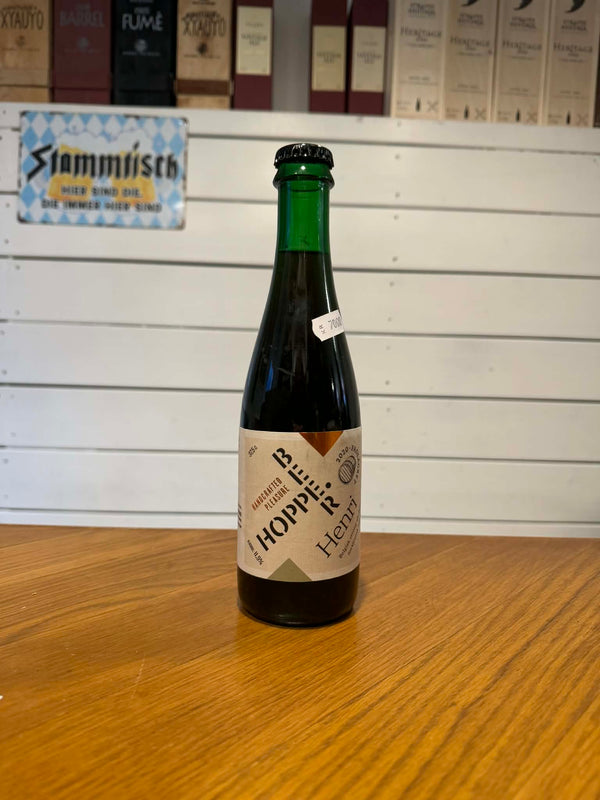 Henri (2020 Fadlagret) 37,5cl, 11,5%, Barrel Aged Belgian Strong Ale - Hoppe Beer