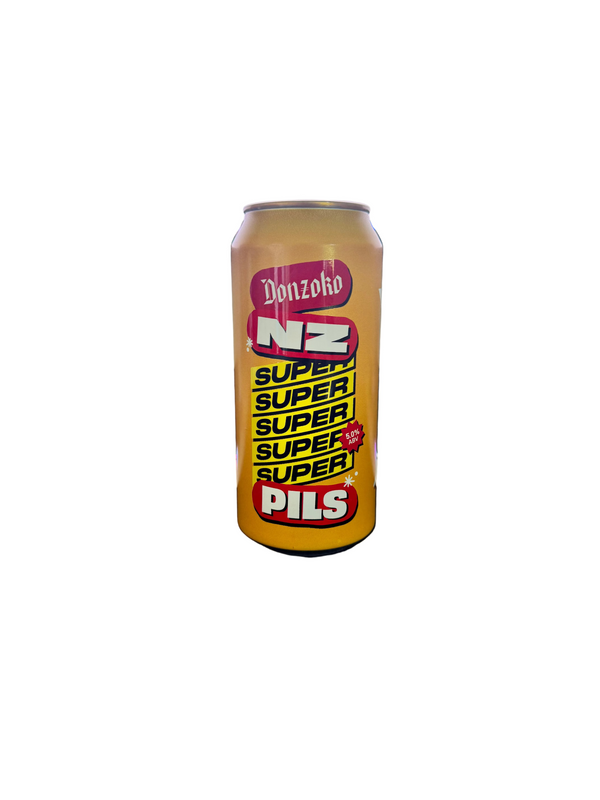 NZ Super Pils - 44cl, 5%, New Zealand Pilsner - Donzoko