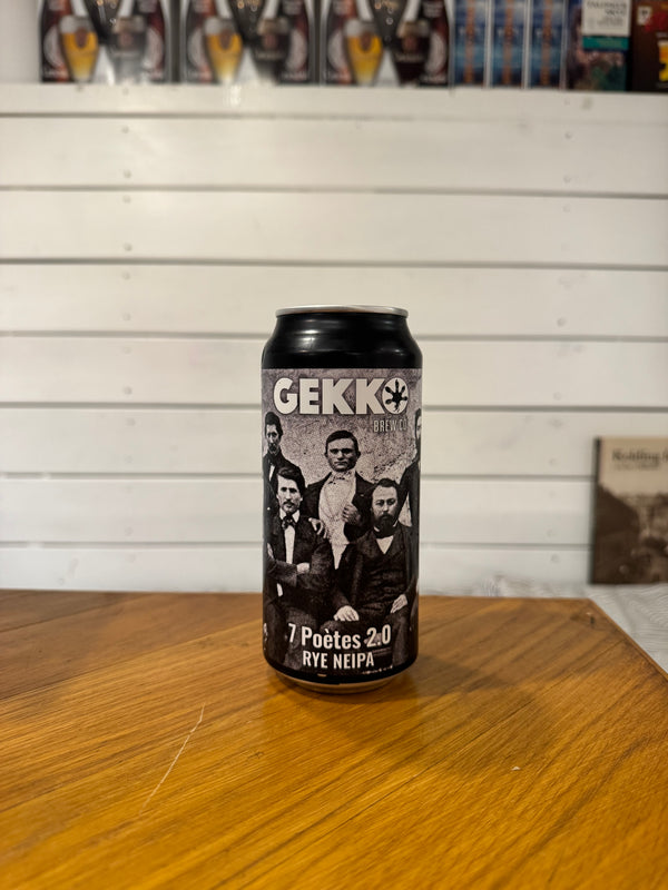 7 Poètes 2.0 - 44cl, 7,0%, NEIPA - Gekko Brewing Company