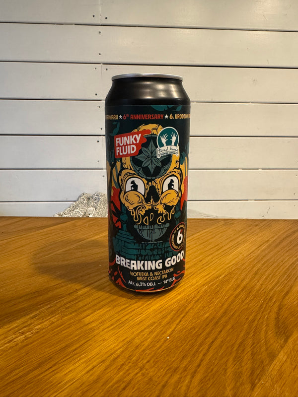 Breaking Good - 50cl, 6,3%, West Coast IPA - Funky Fluid