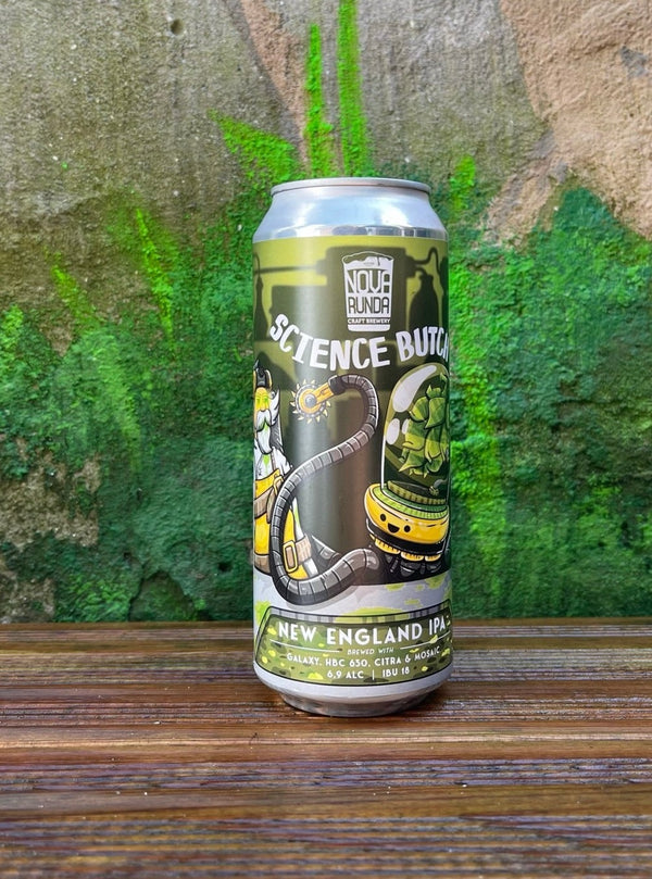 Science Butch - 50cl, 6,9%, New England IPA - Nova Runda