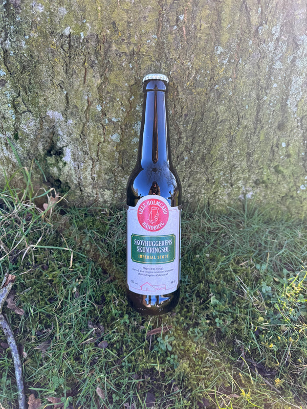 Skovhuggerens Skumringsøl - 50cl, 12%, Imoerial Stout - Lille Holmgård Håndbryg