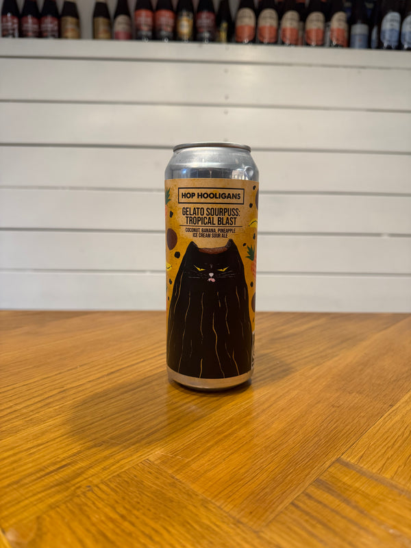 Gelato Sourpuss: Tropical Blast - 50cl, 6%, Sour - Hop Hooligans