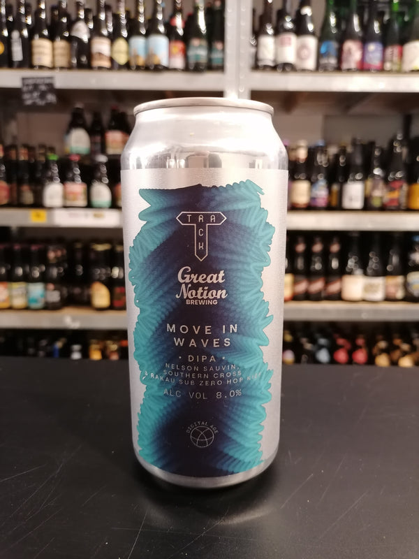 Move In Waves (Double Neipa, / 8,0% / 44cl) Track Brewing CO
