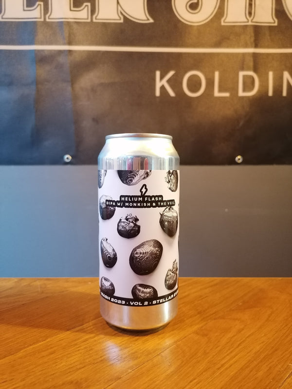 Helium Flash - Garage Beer Co. / Monkish & The Veil | 9% | 44cl | Double IPA