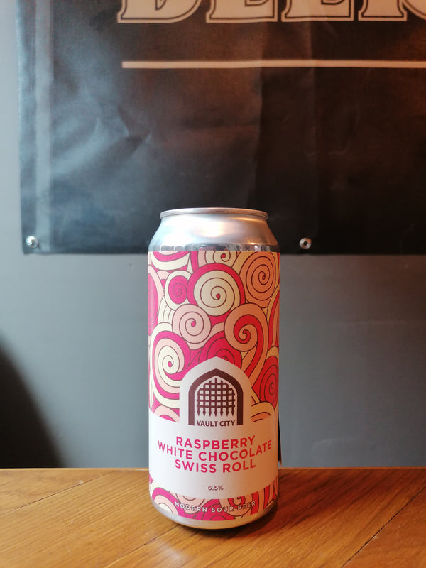 Vault City "Raspberry White Chocolate Swiss Roll" | 6,5% | 44cl | Sour Beer
