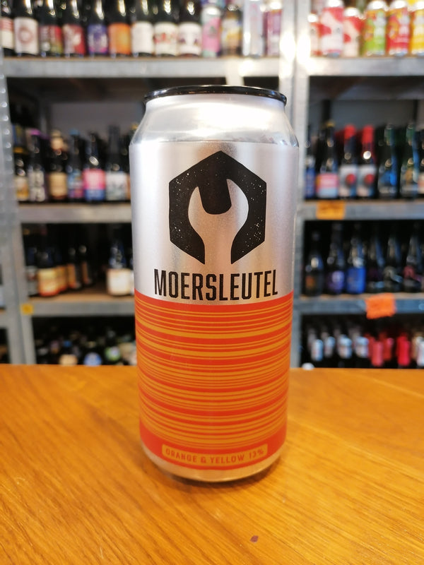 Moersleutel "Orange and Yellow" | 13% | 44cl | Imperial Double Stout