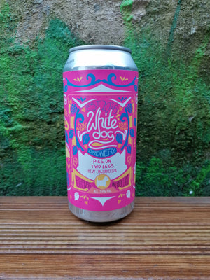 White Dog Brewery Pigs on Two Legs 7,4% 44cl Neipa White Dog Brewery Pigs on Two Legs 7,4% 44cl Neipa