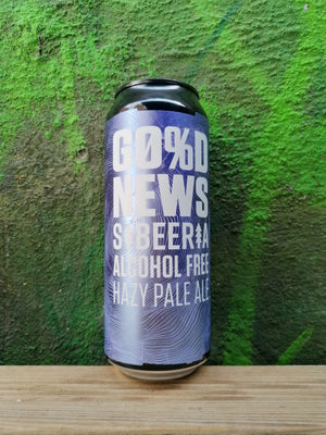 Sibeeria Good News  0,5%  50cl  Alcohol Free Hazy Pale Ale - BeerShoppen