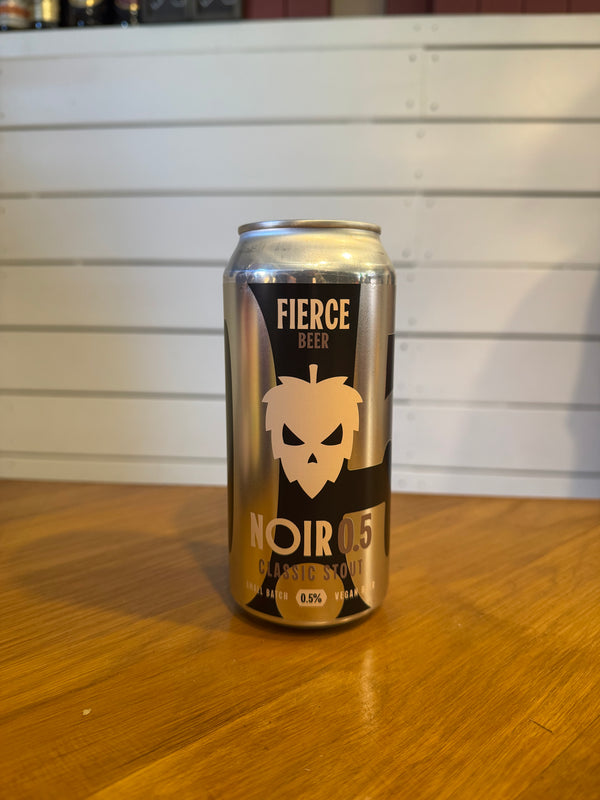 Noir 0,5 - 44cl, 0,5%, Alkoholfri Stout - Fierce Beer