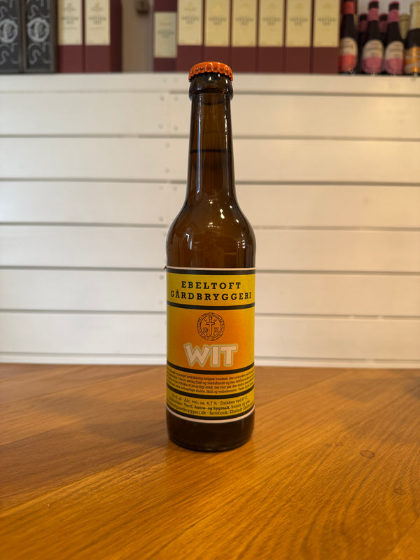 Wit - 33cl, 4,7%, Witbier - Ebeltoft Gårdbryggeri