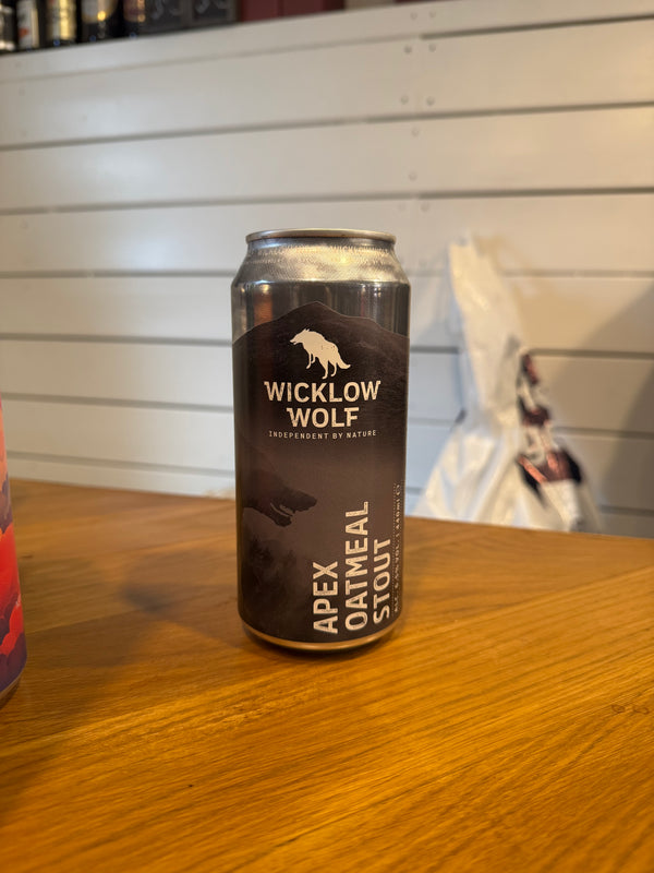 Apex Oatmeal Stout - 44cl, 6,5%, Stout - Wicklow Wolf