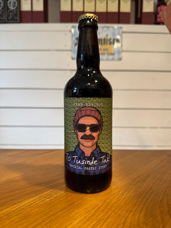 To Tusinde Tak! - 50cl, 13%, Imperial Pastry Stout - Fanø Bryghus