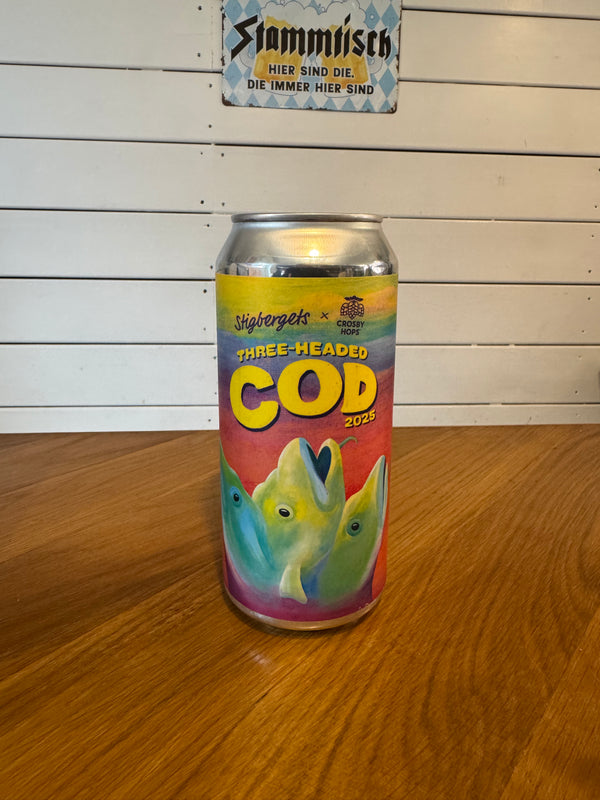 Three Headed COD 2025 - 44cl, 7,5%, IPA - Stigbergets