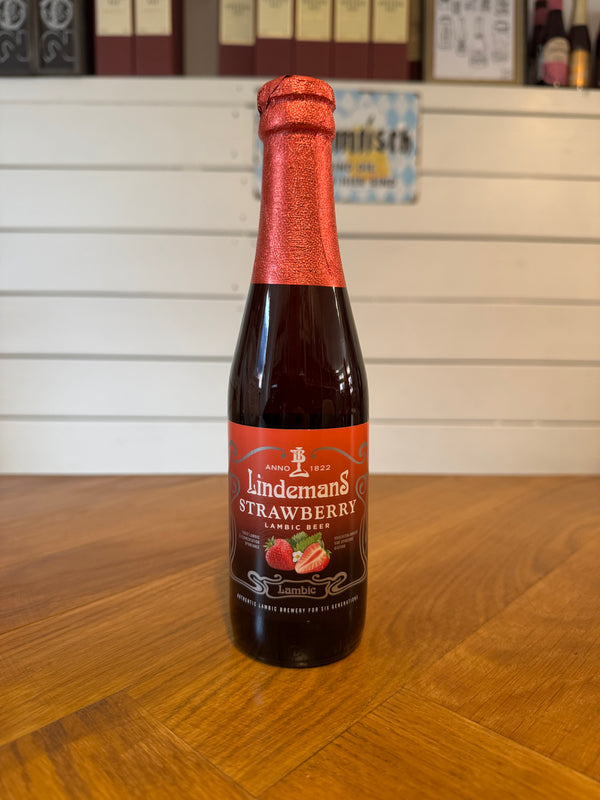 Strawberry - 25cl, 3,5%, Frugt Lambic - Lindemanns