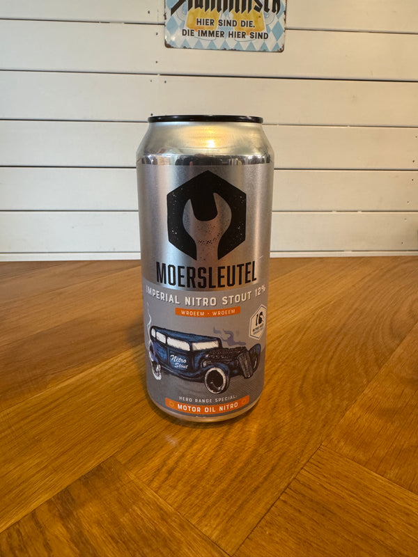 Motor Oil Nitro - 44cl, 12%, Imperial Nitro Stout - Moersleutel
