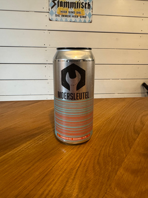 Barcode: Turquoise Orange - 44cl, 15%, Imp. Stout - Moersleutel