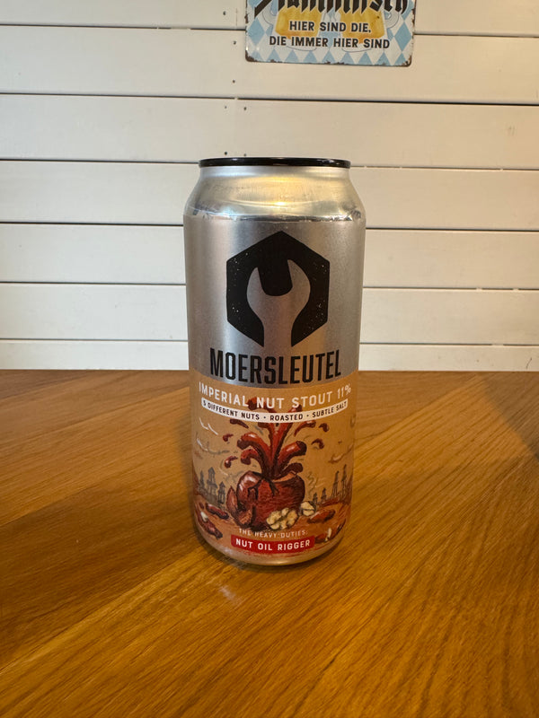 Nut Oil Rigger - 44cl, 11%, Imperial Nut Stout - Moersleutel