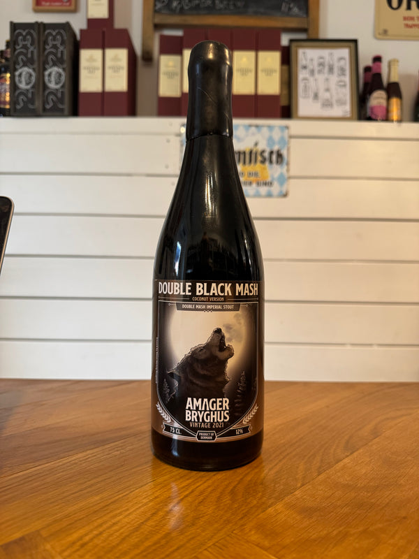 Double Black Mash (2021) Coconut - 75cl, 12%, Imperial Stout - Amager Bryghus