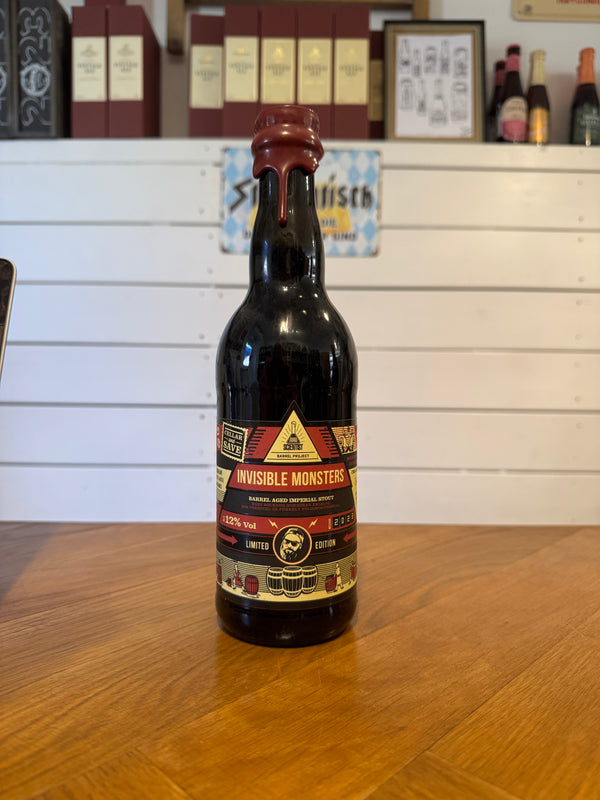 Invisible Monsters - 50cl, 12%, Barrel Aged Stout - Mad Scientist