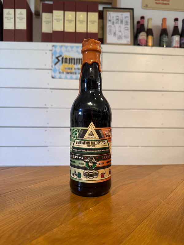 Simulation Theory 2024 Mexico - 50cl, 12,4%, Barrel Aged Ultra Vanilla Imp. Milk Stout - Mad Scientist