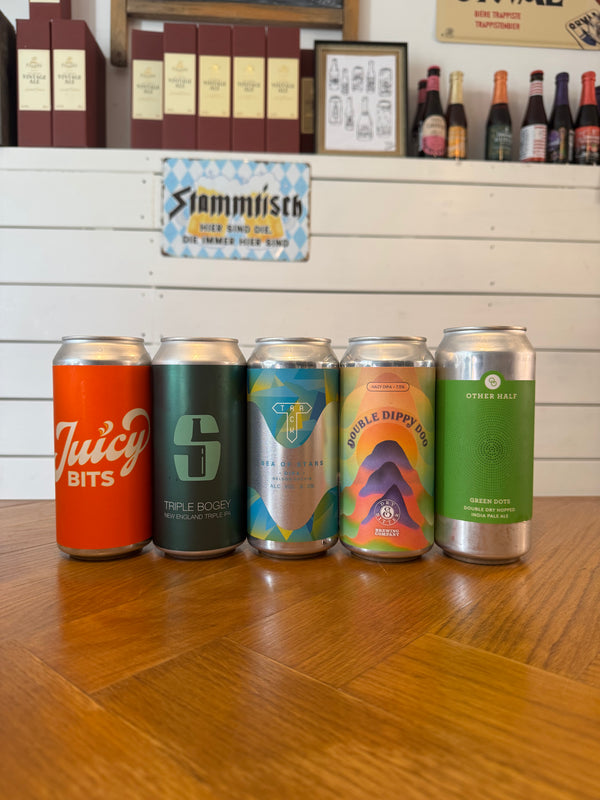 Premium IPA-smagekassen (4+ rating på Untappd) - 5 øl