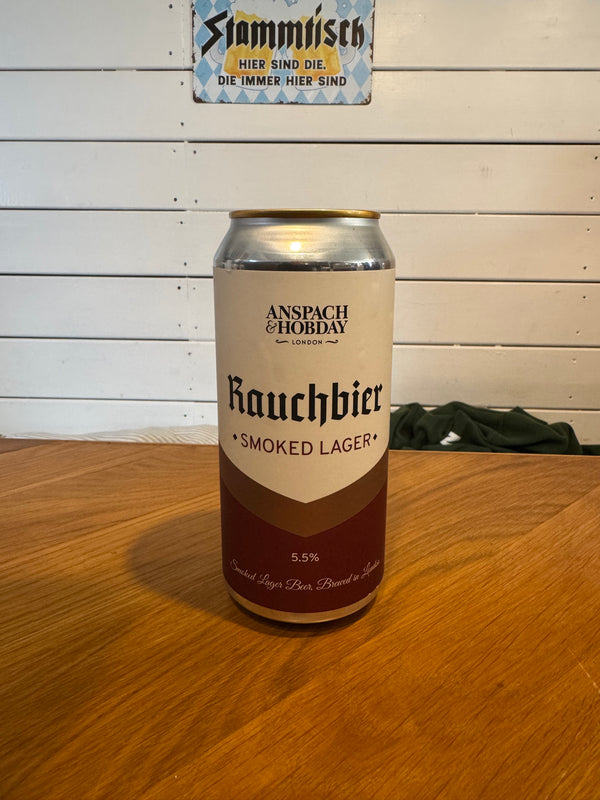 Rauchbier Smoked Lager - 44cl, 5,5%, Rauchbier - Anspach & Hobday