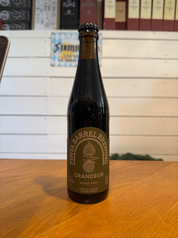 Granduer (2025) - 33cl, 11%, Barrel Aged Porter - Pinta Barrel Brewing