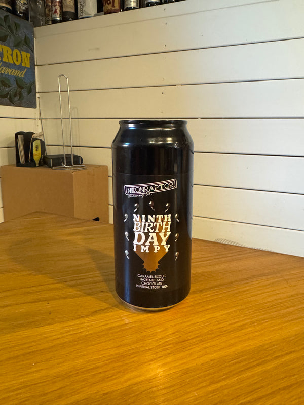 Ninth Birthday Impy - 44cl, 10%, Stout - NeonRaptor