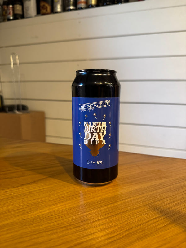 Ninth Birthday DIPA - 44cl, 8%, DIPA - NeonRaptor
