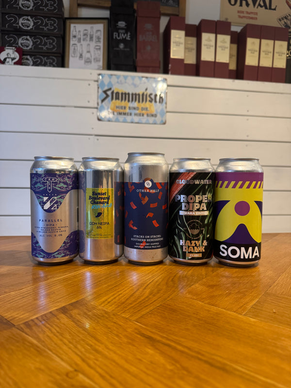 Premium IPA-smagekassen (4+ rating på Untappd) - 5 øl