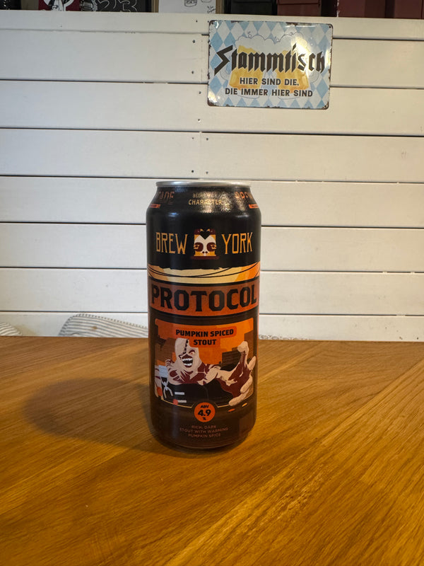 Protocol - 44cl, 4,9%, Pumpkin Spiced Stout - Brew York