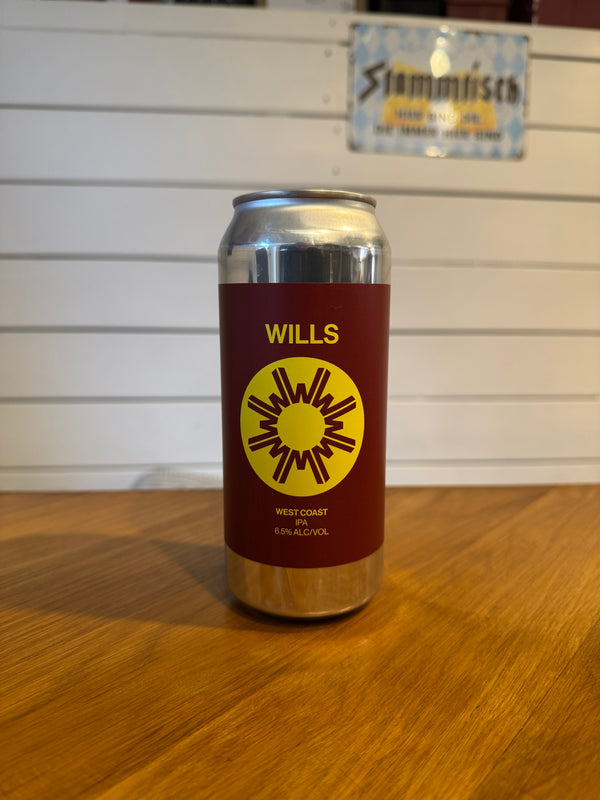 West Coast IPA - 47,3cl, 6,5%, West Coast IPA - Wills