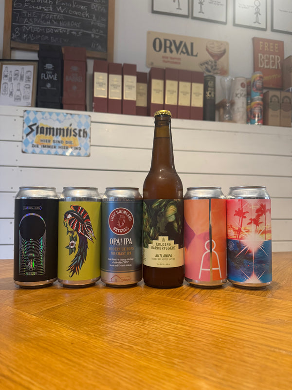 Dansk IPA smagekasse inkl. 6 øl