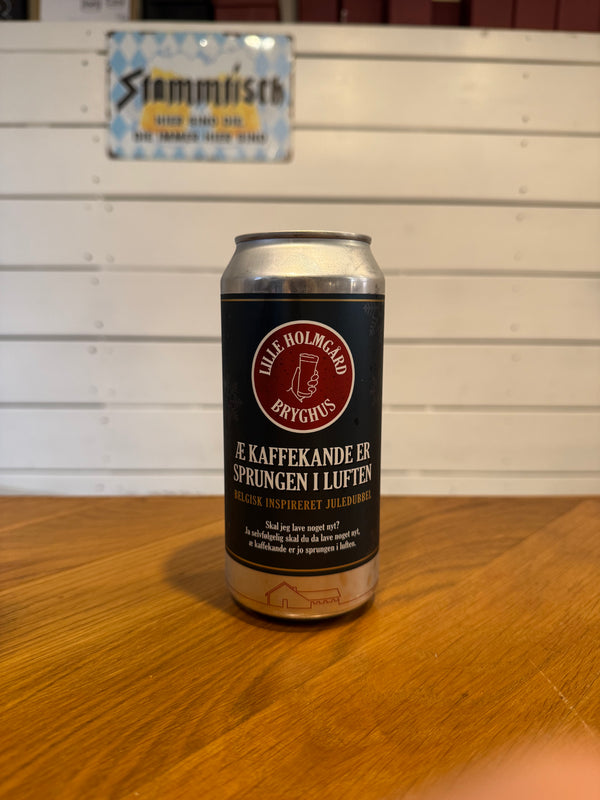 Æ Kaffekande Er Sprunget I Luften - 44cl, 7,2%, Belgisk Juledubbel - Lille Holmgård Håndbryg