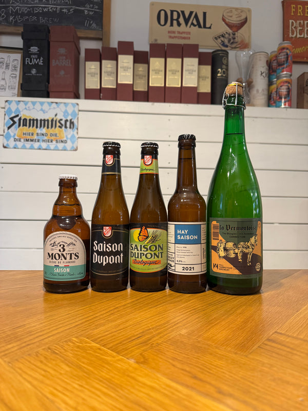 Saison øl-smagekasse m/5 øl