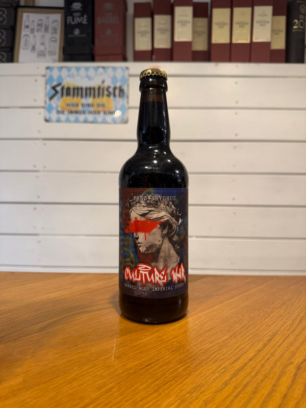 Culture War - 50cl, 15%, Barrel Aged Imp. Stout - Fanø Bryghus