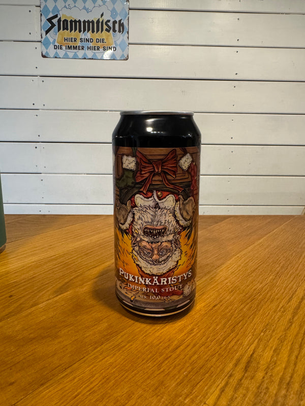 Pukinkäristys - 44cl, 10%, Imperial Stout - Tuju
