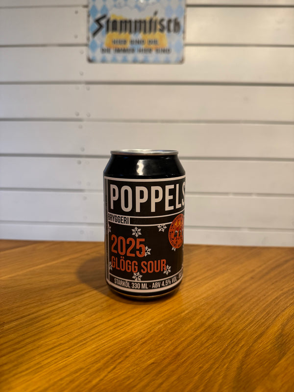 2025 Glögg Sour - 33cl, 4,5%, Sour - Poppels Bryggeri