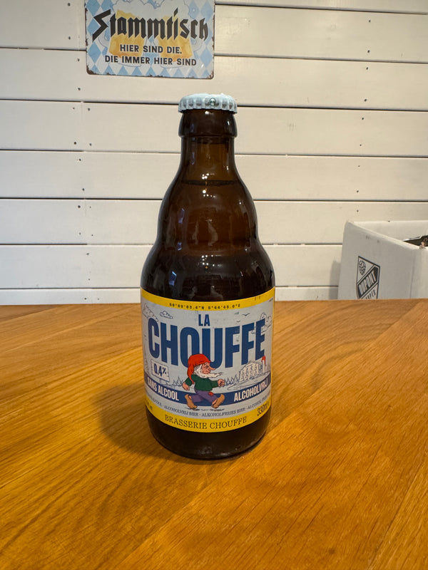 La Chouffe AF - 33cl, 0,4%, Alkoholfri Blonde - Brasserie Chouffe