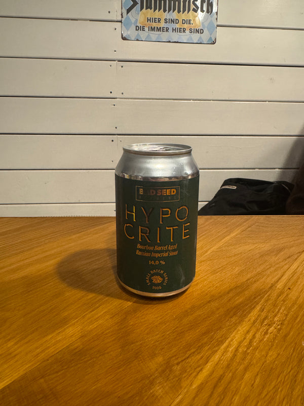 Small Batch Series 2025: Hypocrite - 33cl, 14%, Bourbon Barrel Aged Russian Imperial Stout - Bad Seed