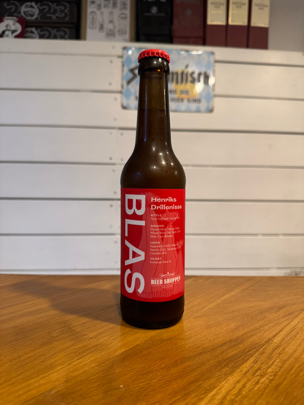 Henriks Drillenisse 2025 (Beershoppens egen juleøl) - 33cl, 7,8%, DIPA - BLAS x Beershoppen
