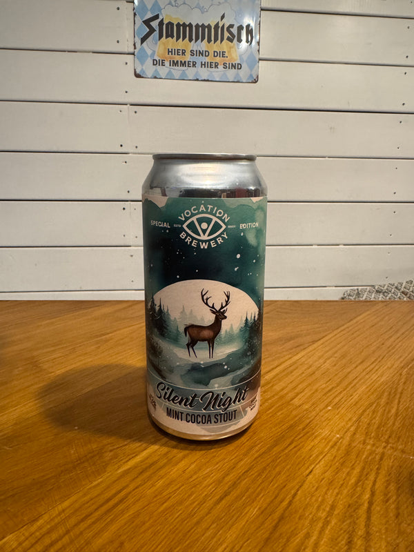 Silent Night - 44cl, 10%, Mint Cocoa Stout - Vocation Brewery
