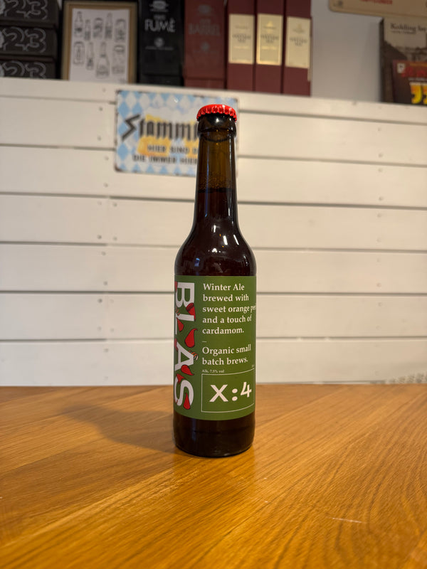 X:4 - 33cl, 7,5%, Winter Ale - BLAS
