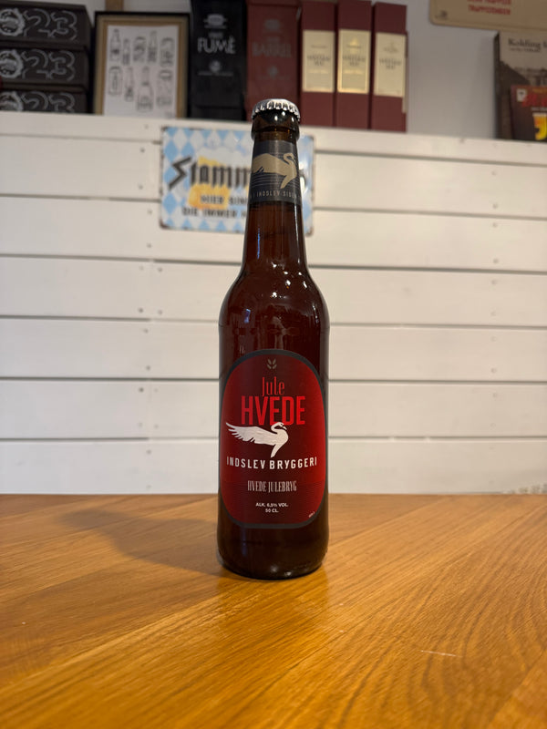 Julehvede - 50cl, 6,5%, Hvede Julebryg - Indslev Bryghus