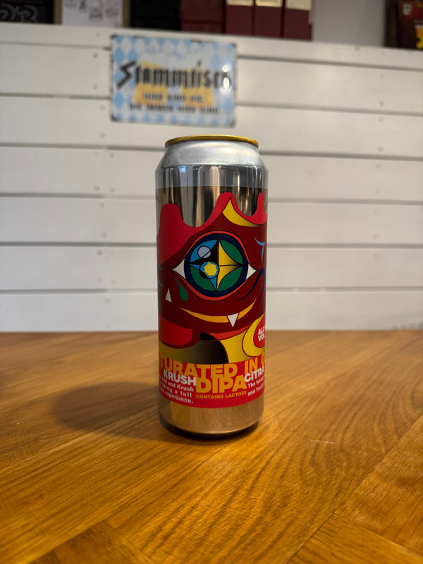 Saturated In Gold - Krush & Citra - 50cl, 8%, DIPA - DEYA X Track