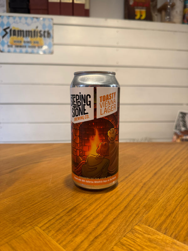 Toasty - 44cl, 4,8%, Vienna Lager - Stepping Stone