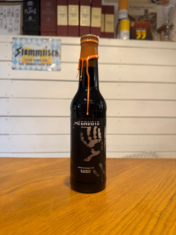Megavoid Bourbon Barrel Aged - 33cl, 14%, Barrel Aged Imperial Stout - Blackout Brewing
