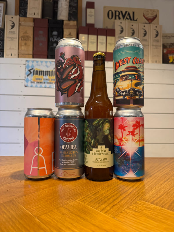 Dansk IPA smagekasse inkl. 6 øl